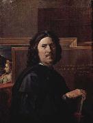 Nicolas Poussin Self-Portrait by Nicolas Poussin Spain oil painting artist